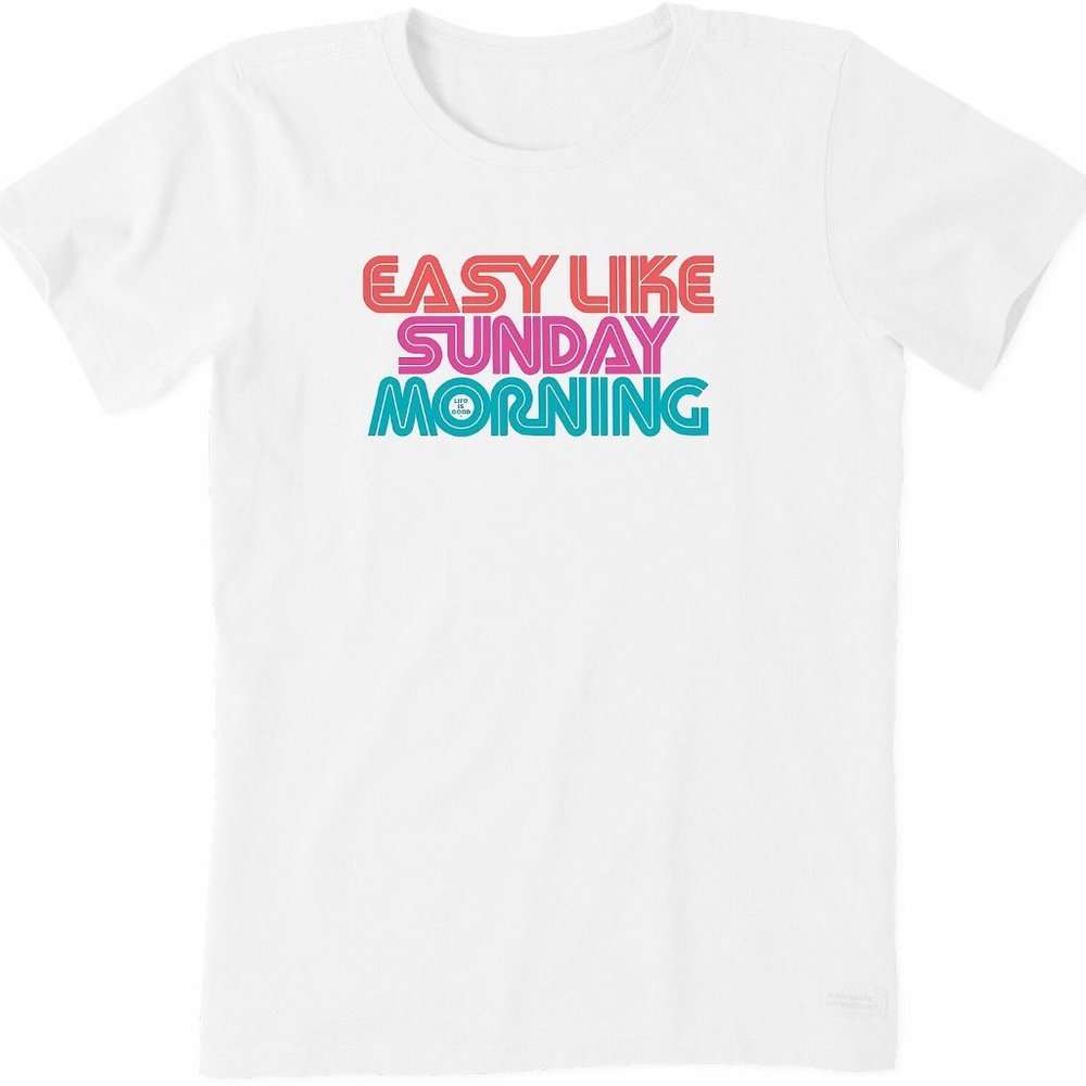 LIFE IS GOOD XXXL Tee EASY LIKE SUNDAY MORNING New